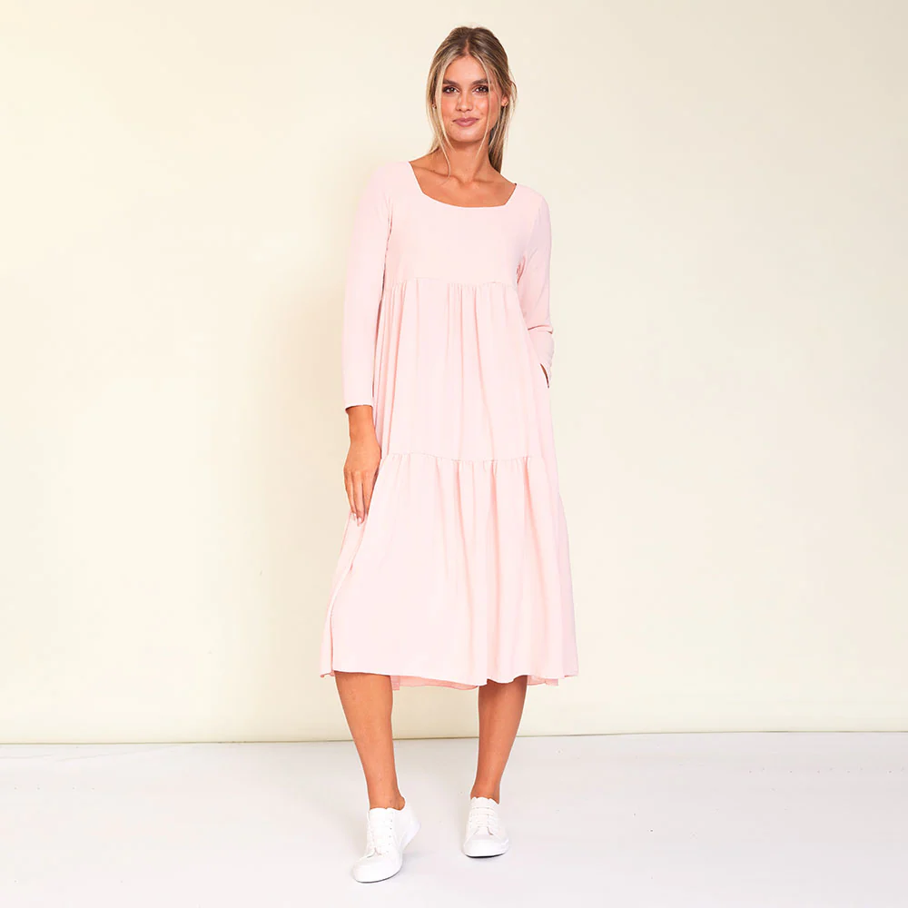 Zoe Dress (Pink) - Image 3