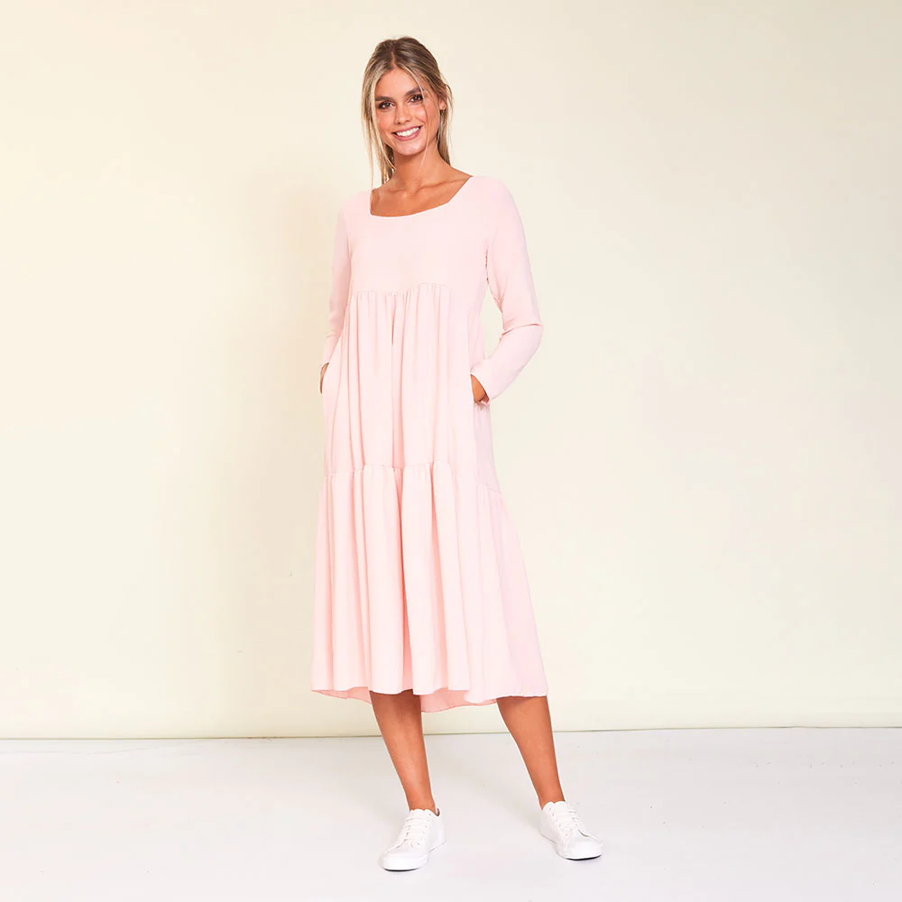 Zoe Dress (Pink) - Image 4