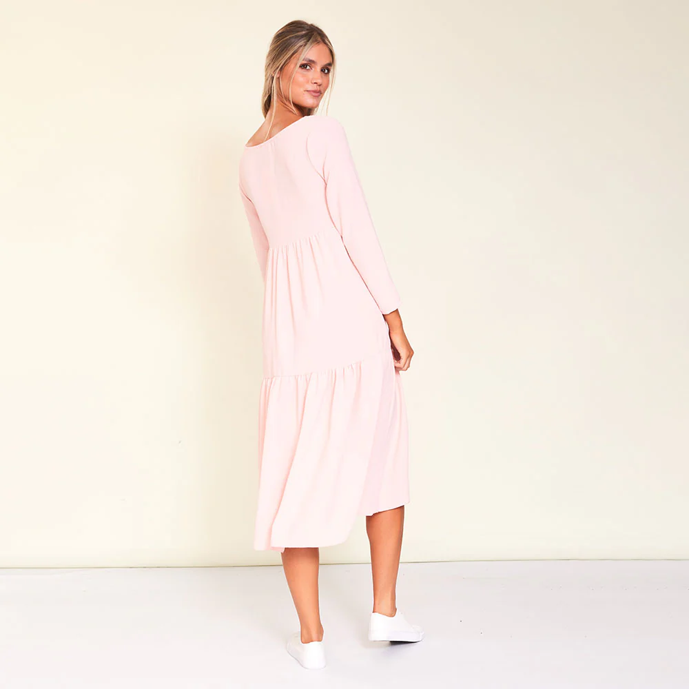 Zoe Dress (Pink) - Image 6